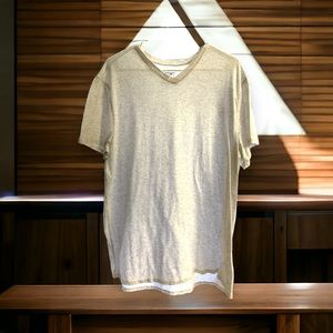 Apt. 9 Cream Short Sleeve Tee